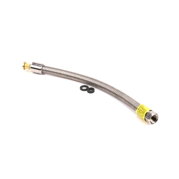 (image for) T&S Brass B-0020-H2A HOSE, 20 FLEXIBLE STAINLESS STEEL, LESS